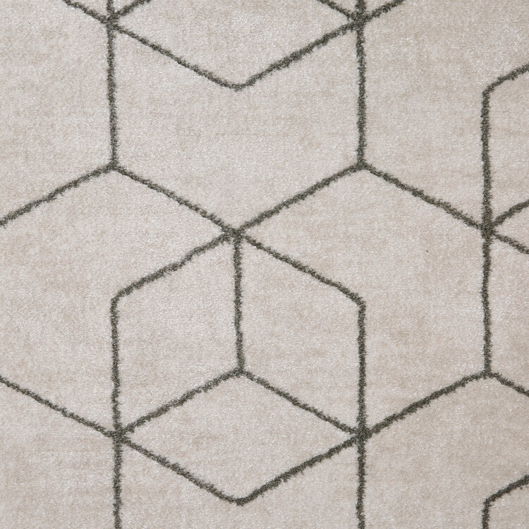 Medium size square rug, Wilton weave, thick, made in Belgium