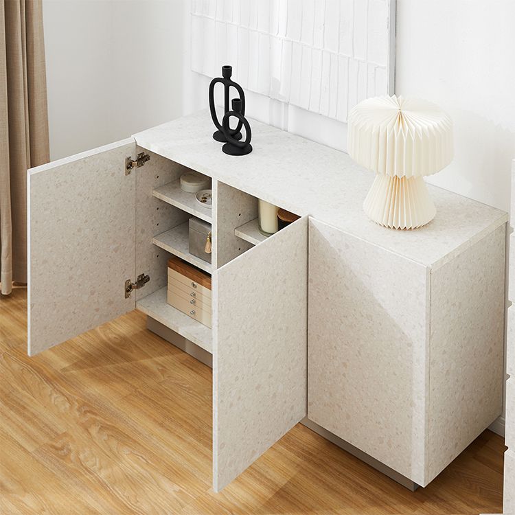 テラゾー柄 サイドボード キャビネット