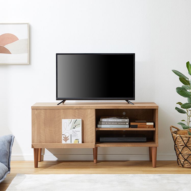 TV stand, mid-size TV stand, 37-inch compatible, wooden, Scandinavian style