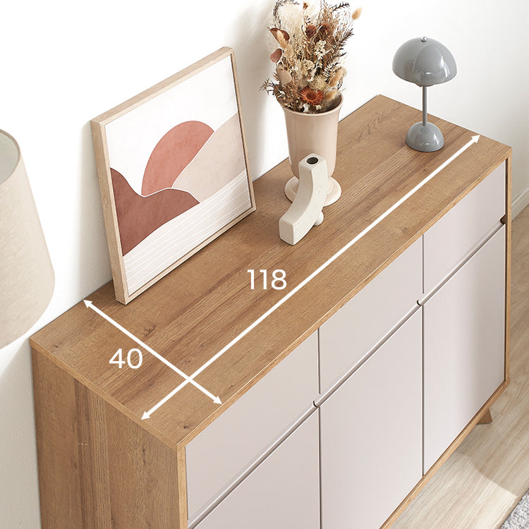 Storage shelf, chest, cabinet, sideboard, living board, low board, wood grain, large capacity