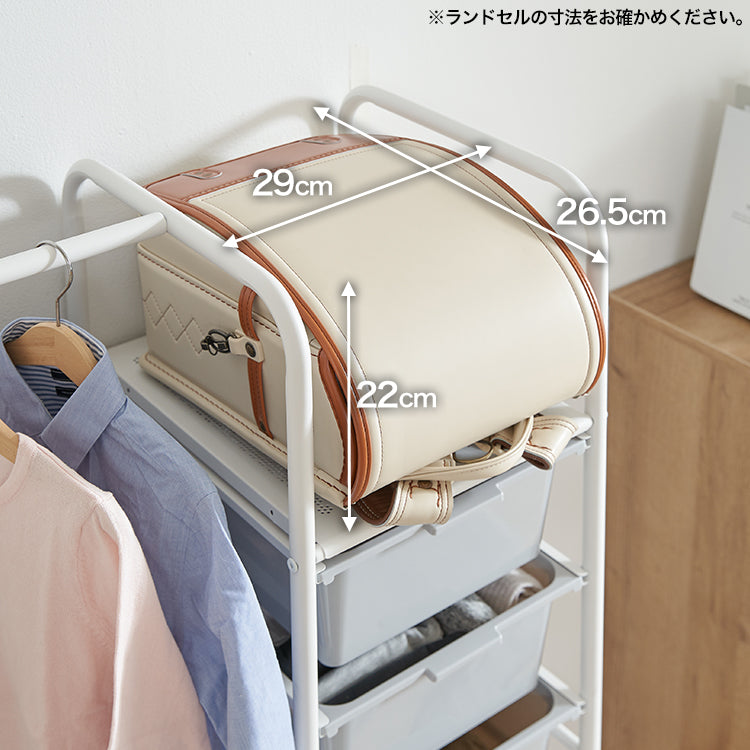 A simple design backpack rack