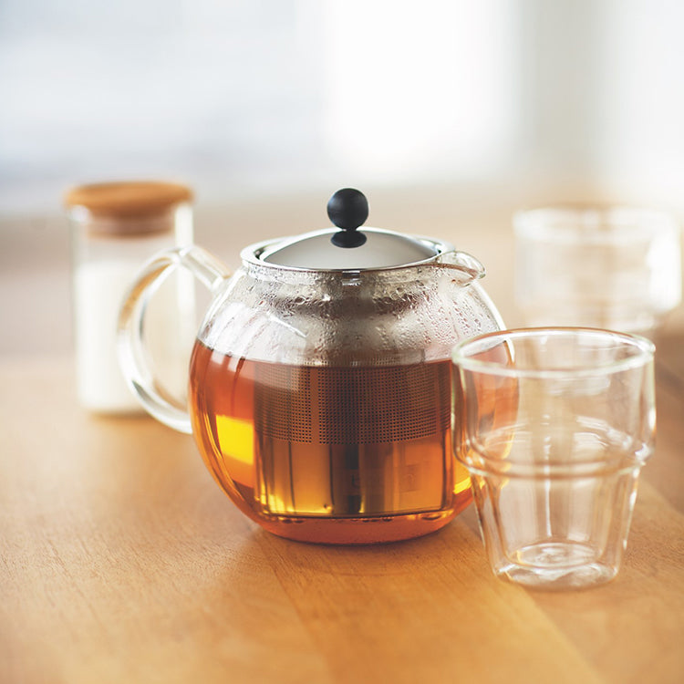 Assam Tea Press Glass Handle 0.5L