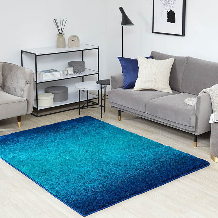 Sサイズ 長方形ラグ オールシーズン 防音 ホットカーペット・床暖房使用可