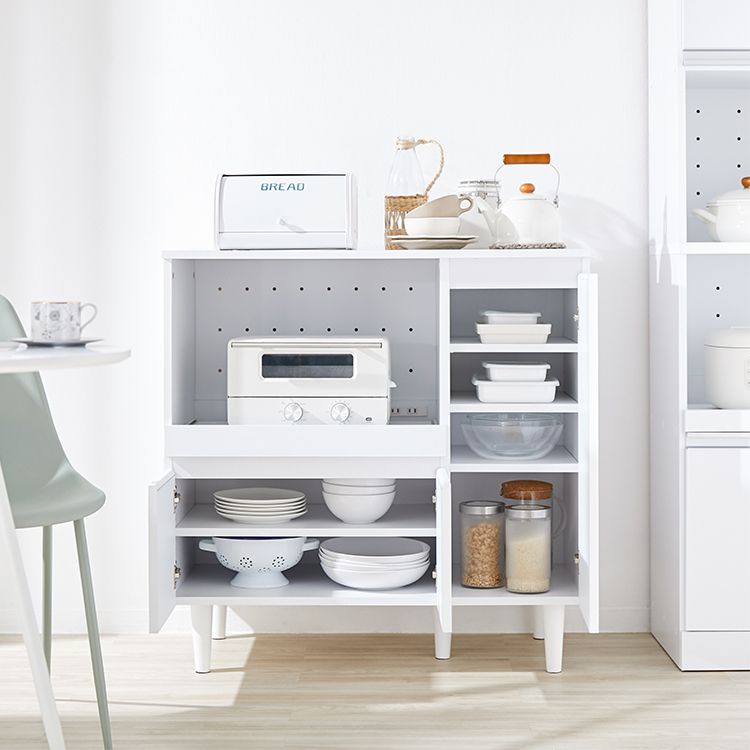 Kitchen counter, cupboard, sliding shelf/drawer storage, Scandinavian style, 2 types to choose from