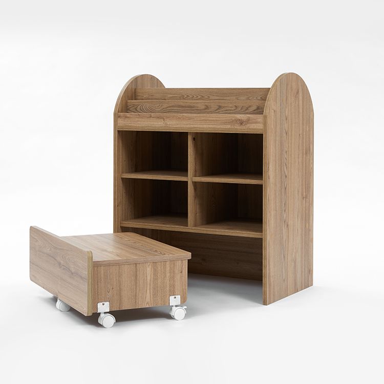 Toy storage rack, picture book storage, drawing table set, storage box included