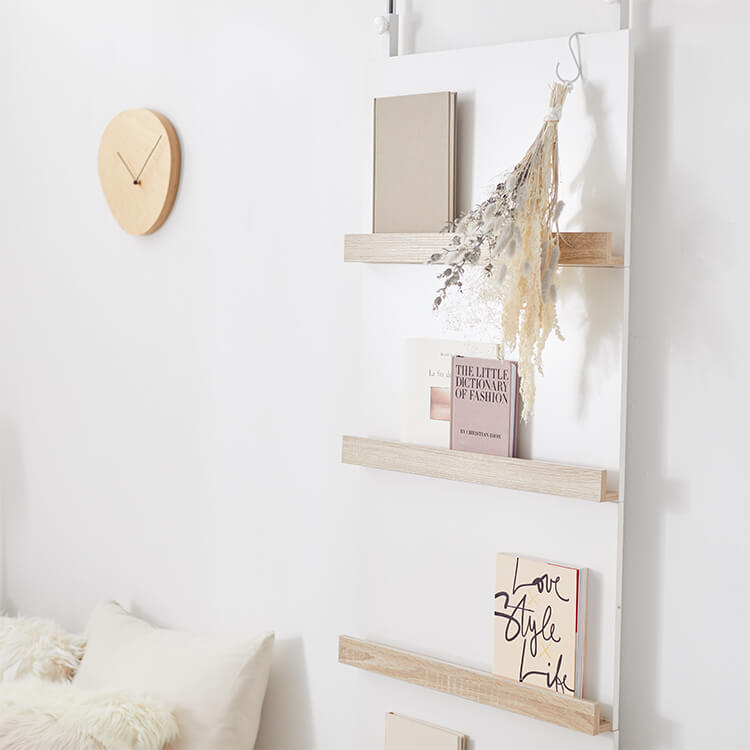 突っ張り棚 ラック 突っ張り収納 本棚 伸縮式壁面収納