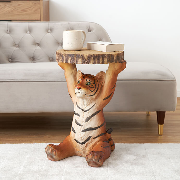 Animal Side Table Tiger