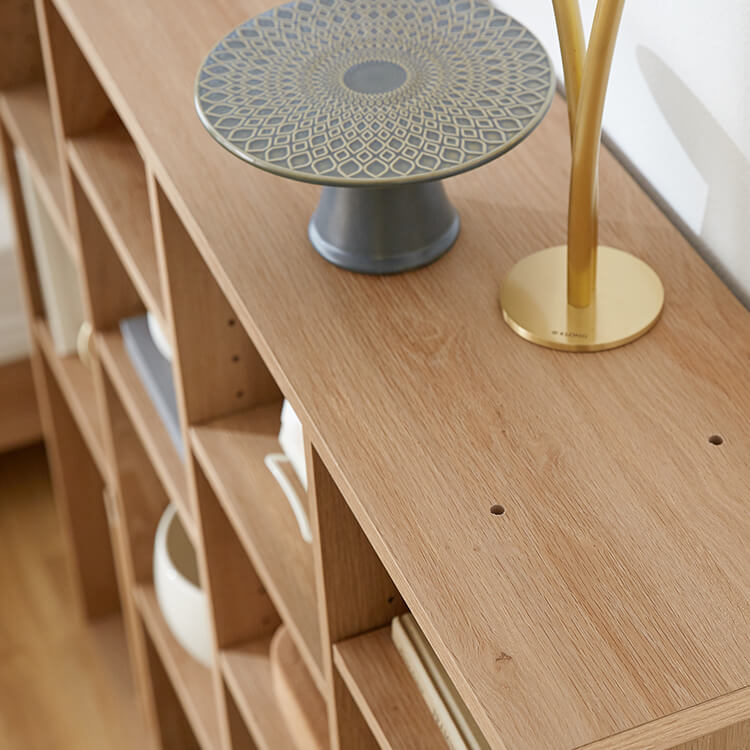 本棚 2個セット スリム 薄型 大容量 省スペース 収納 収納棚 オープンラック 収納ボックス 木目調