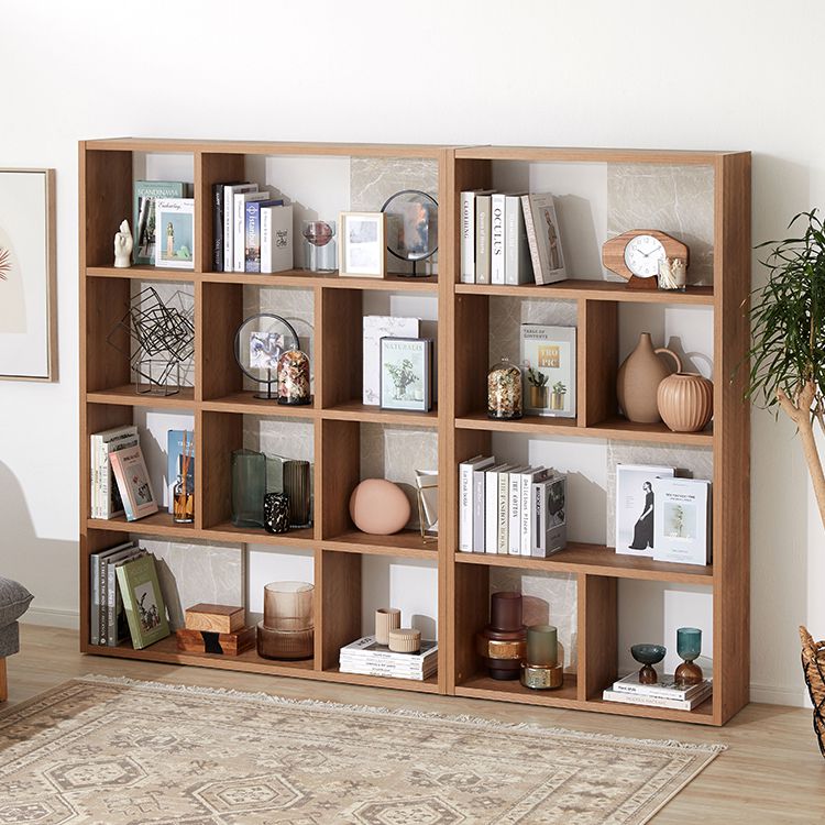 Bookshelf that can also be used as a partition, large capacity storage, stone pattern