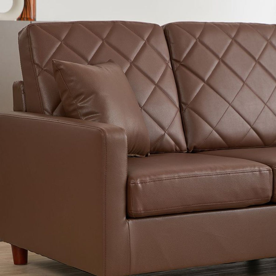 3-seater couch sofa, versatile layout, cushion included