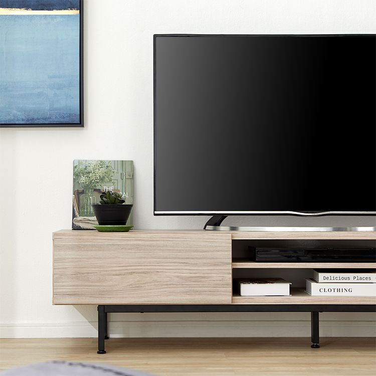 TV stand, made in Japan, low TV stand, suitable for 49-inch TVs, semi-finished product, steel legs