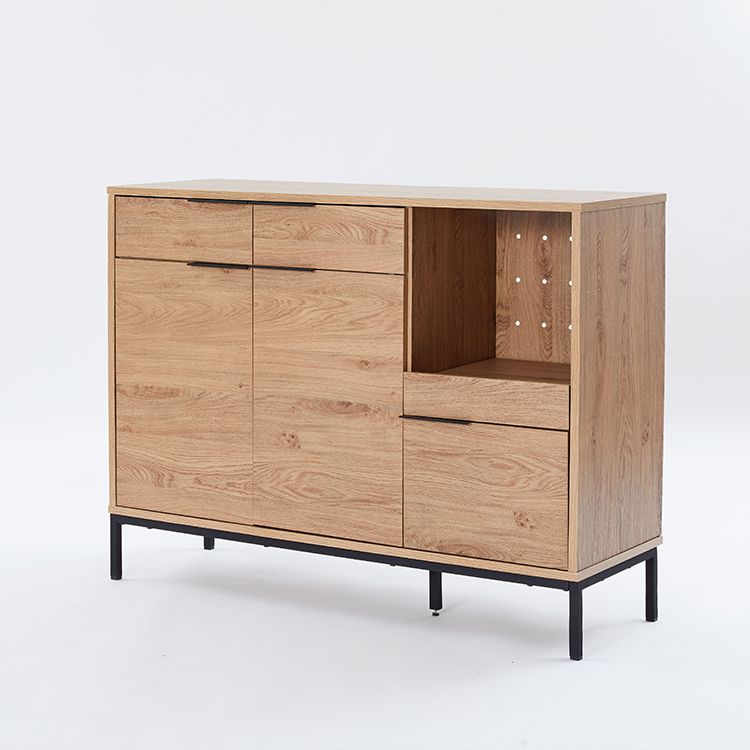 Woodgrain kitchen counter