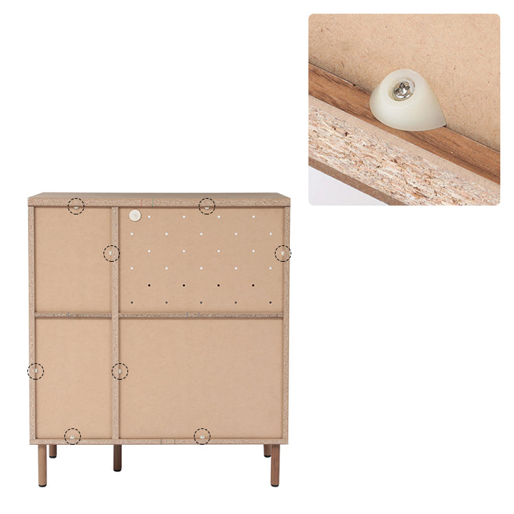 Wooden kitchen counter