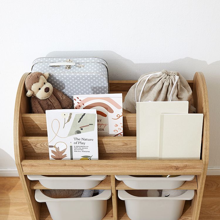 Toy storage rack, picture book storage, drawing table set, storage box included