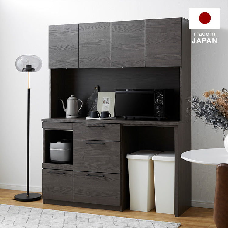 Dish cabinet, made in Japan, with moisture-wicking function, large capacity storage, modern