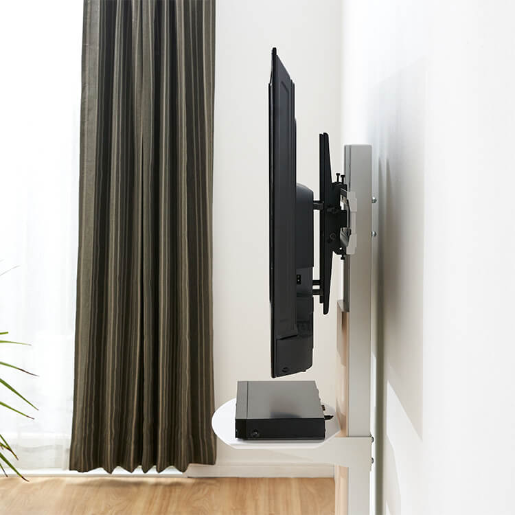 TV stand with shelf, wall-mounted style TV stand, 55 inch