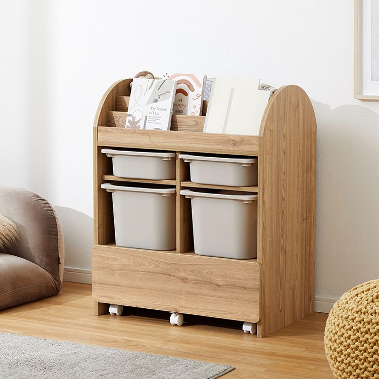 Toy storage rack, picture book storage, drawing table set, storage box included