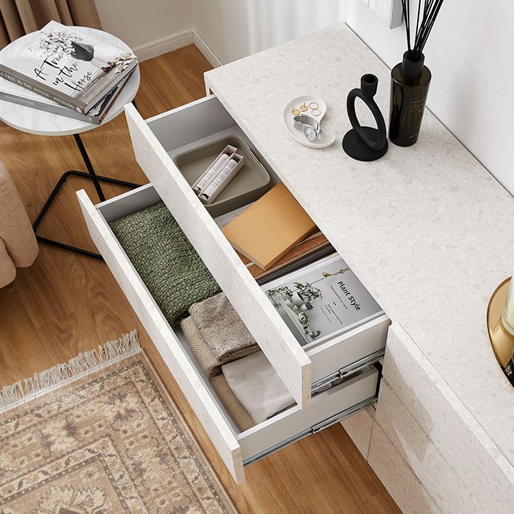 テラゾー柄 チェスト 収納棚