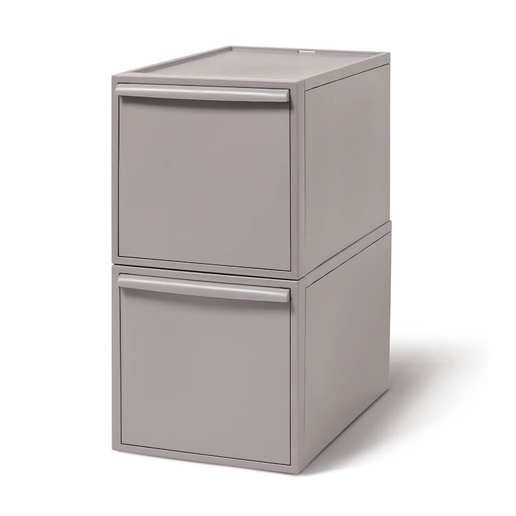 Closet system drawer storage (L) set of 2