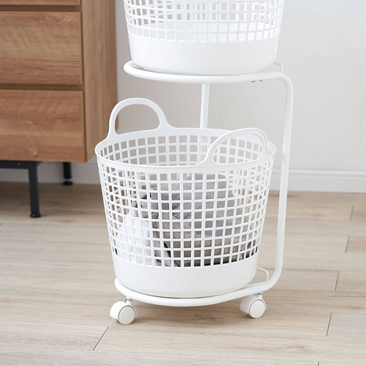 Laundry basket 2 tiers