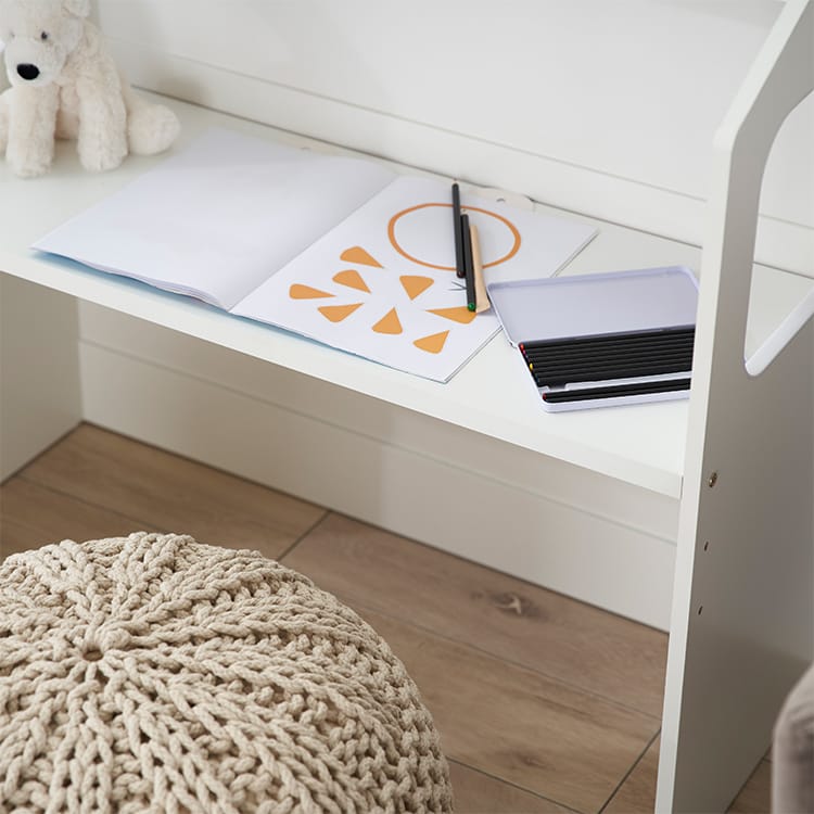 Picture book shelf Storage rack Kids desk Wooden Living room storage Kids room