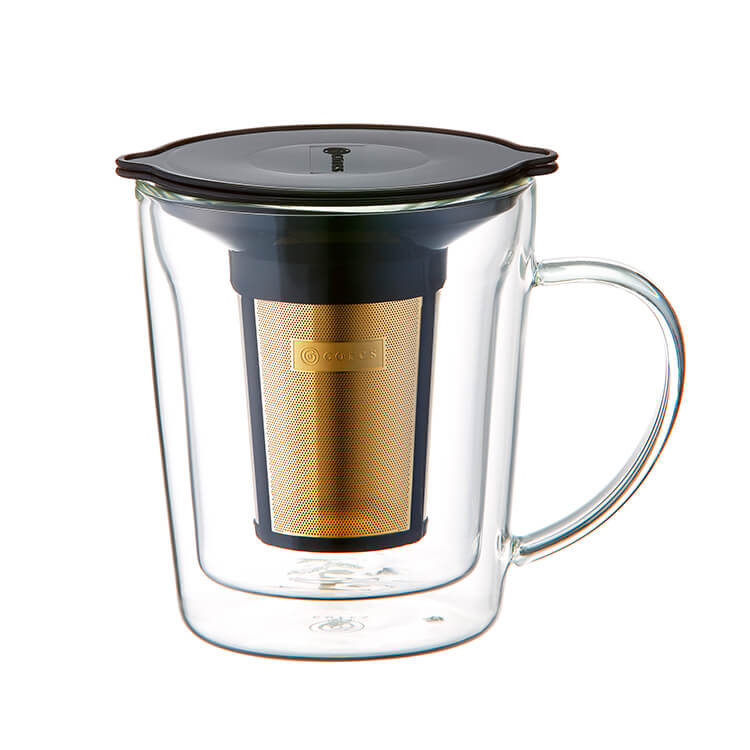 Gold Filter Double Wall Mug 300ml