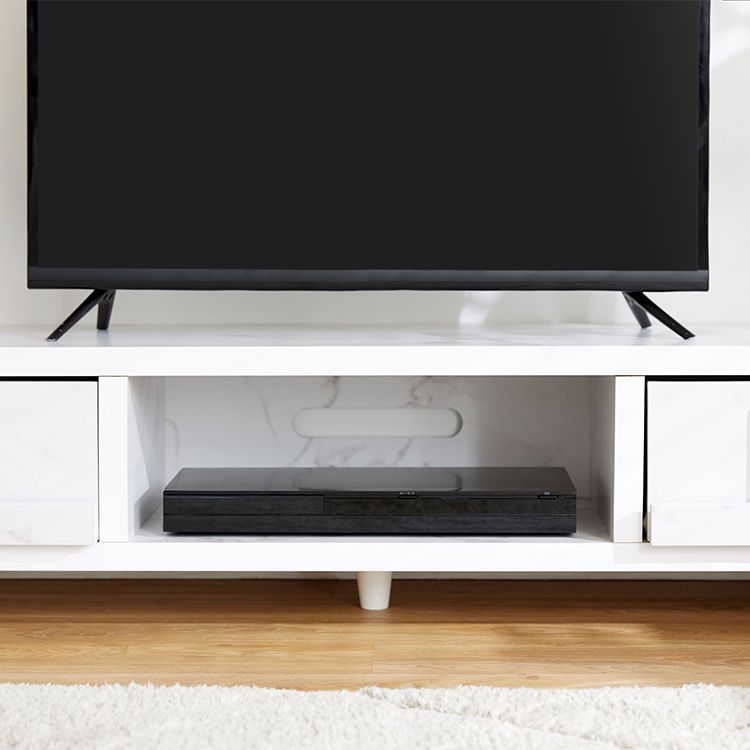 Marble-look TV stand, lowboard