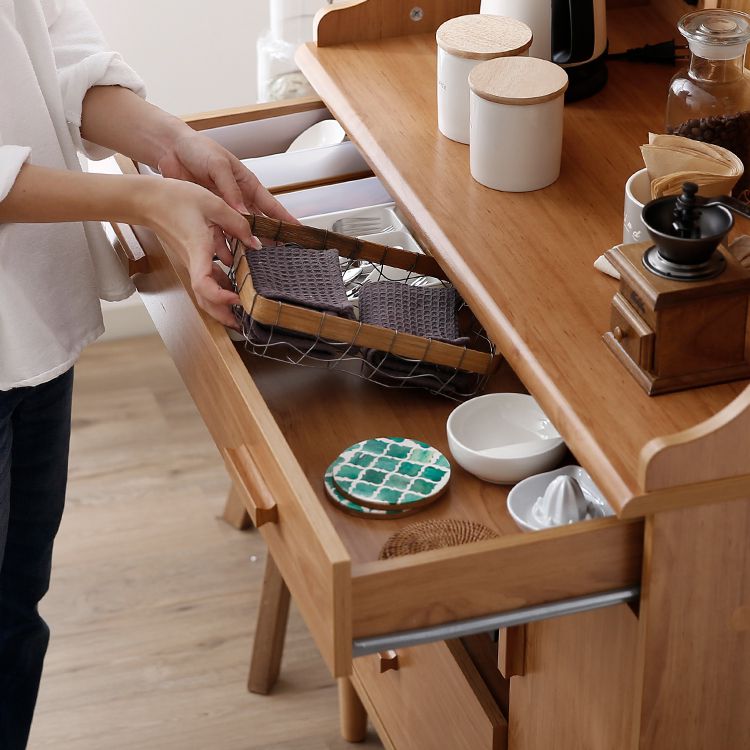 Scandinavian vintage style cupboards and kitchen cabinets