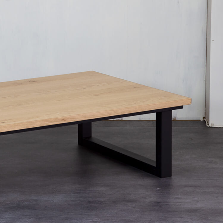 Wooden kotatsu table, low table, oak [width 150]