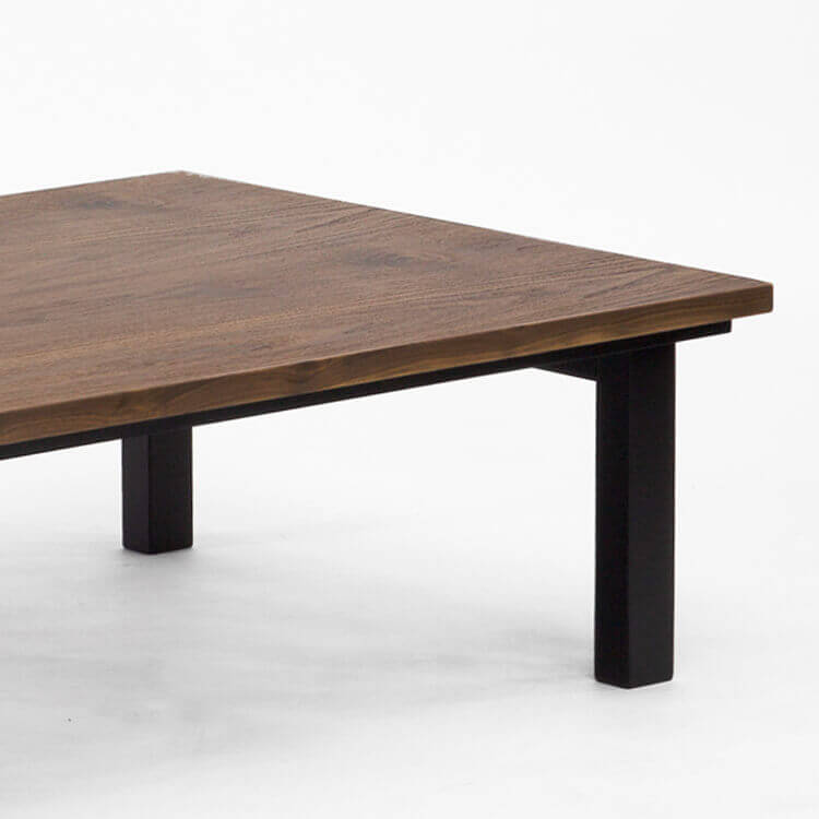 Wooden kotatsu table, low table [width 150]