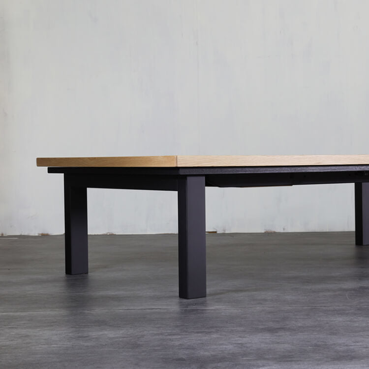 Wooden kotatsu table, low table, oak [width 150]