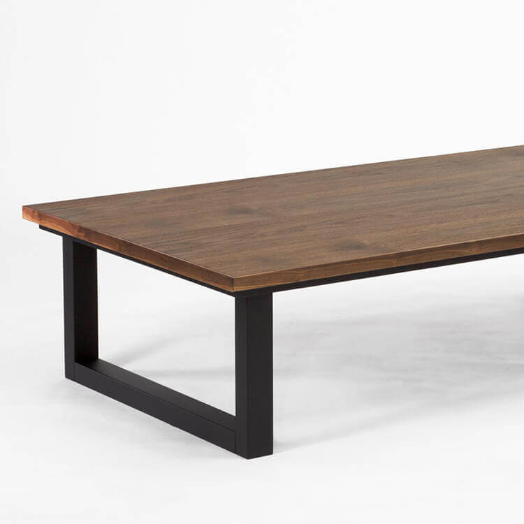 Wooden kotatsu table, low table [width 150]