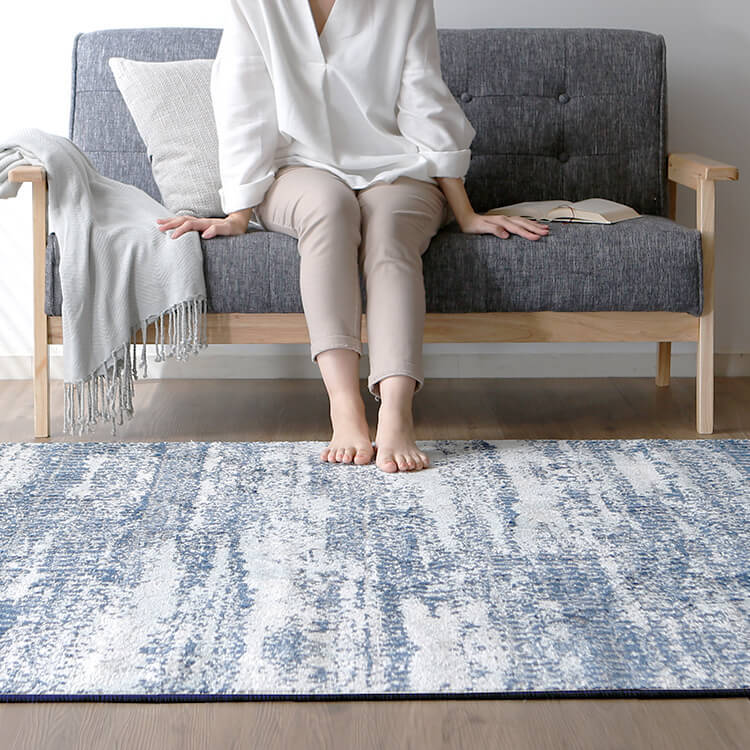 Sサイズ 長方形ラグ オールシーズン モダン ヴィンテージ [S]