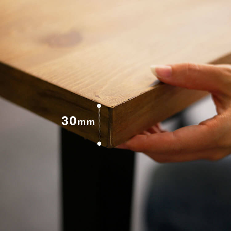 Dining bench set for 4 people (4 pieces/5 pieces) Choose from 2 types (bench/chair) Wooden veneer