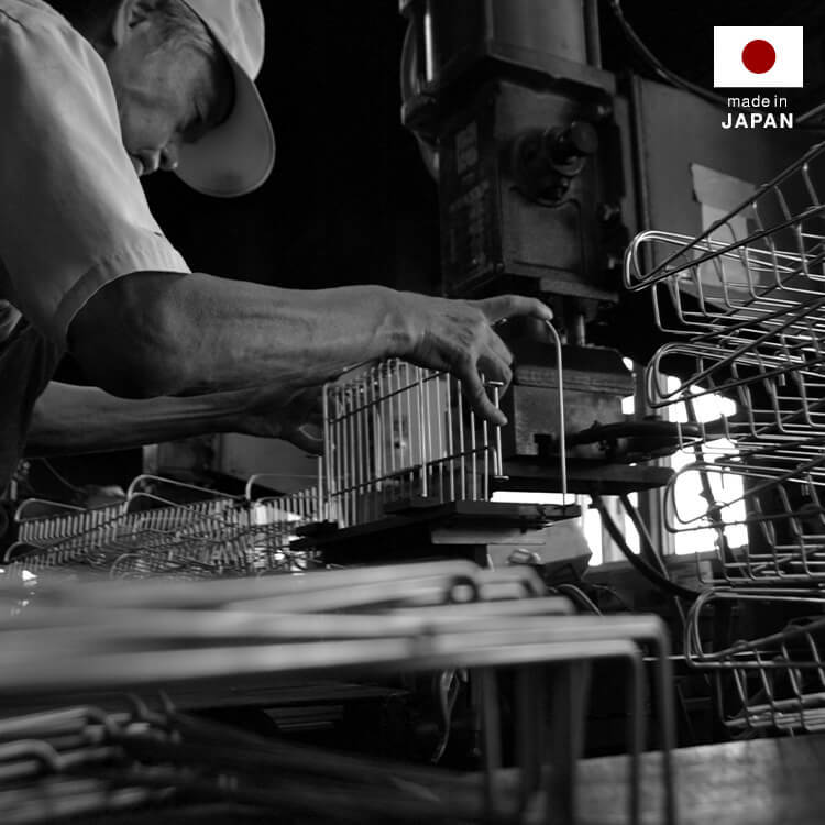 Tension Dish Drainer, Stainless Steel, with Chopstick, Knife and Cutting Board Stand