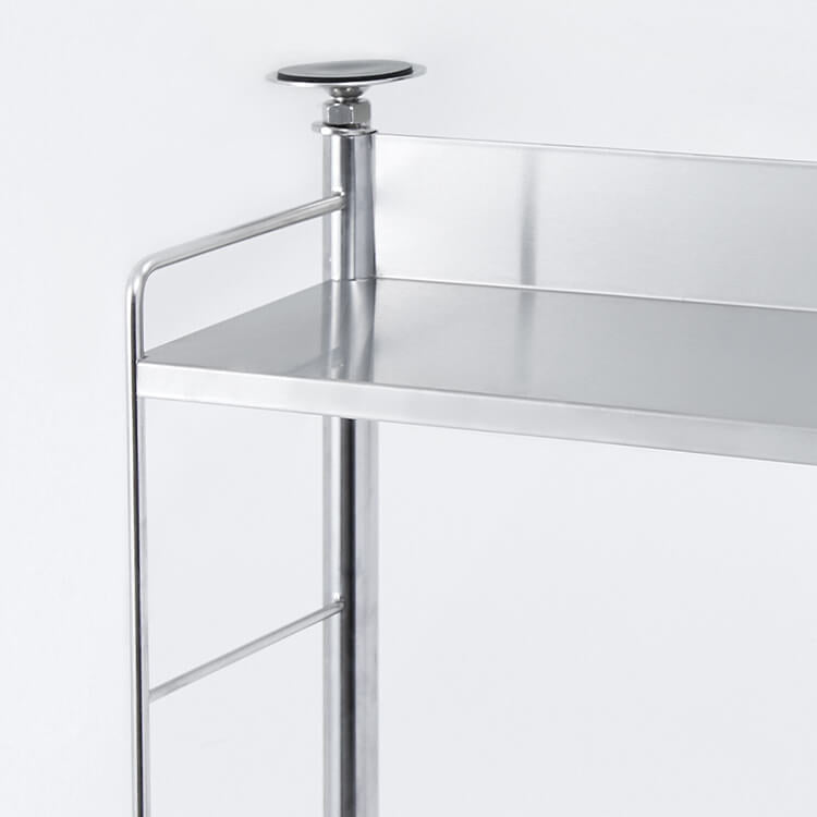 Tension Dish Drainer, Stainless Steel, with Chopstick, Knife and Cutting Board Stand