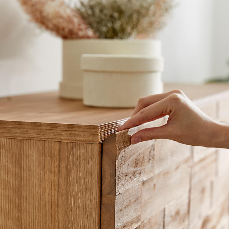 Sideboard, chest, shoe rack, cabinet, living board, made in Japan, storage, legs, solid wood, steel