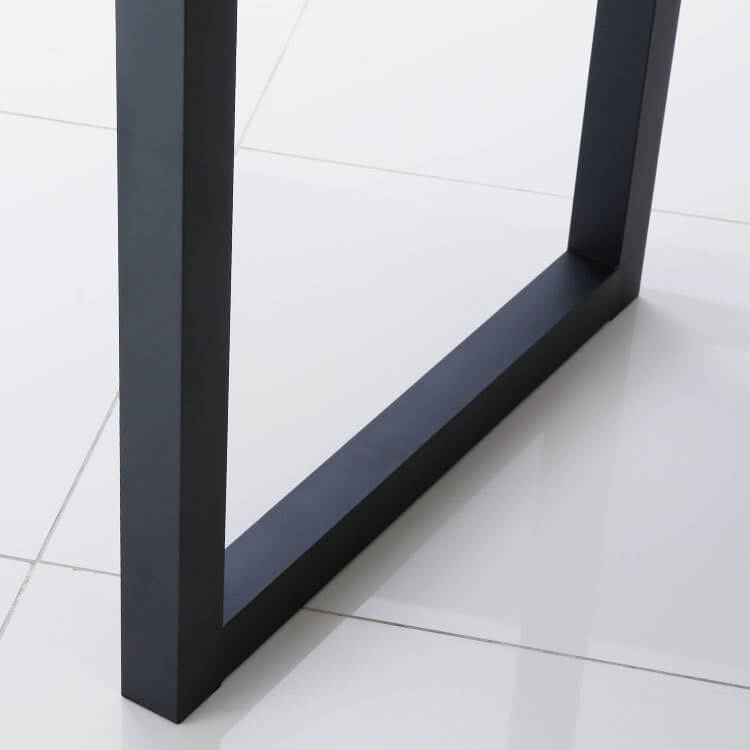 ダイニングテーブル パソコンデスク（スチール脚×木製）インダストリアル調 ヴィンテージ リビング