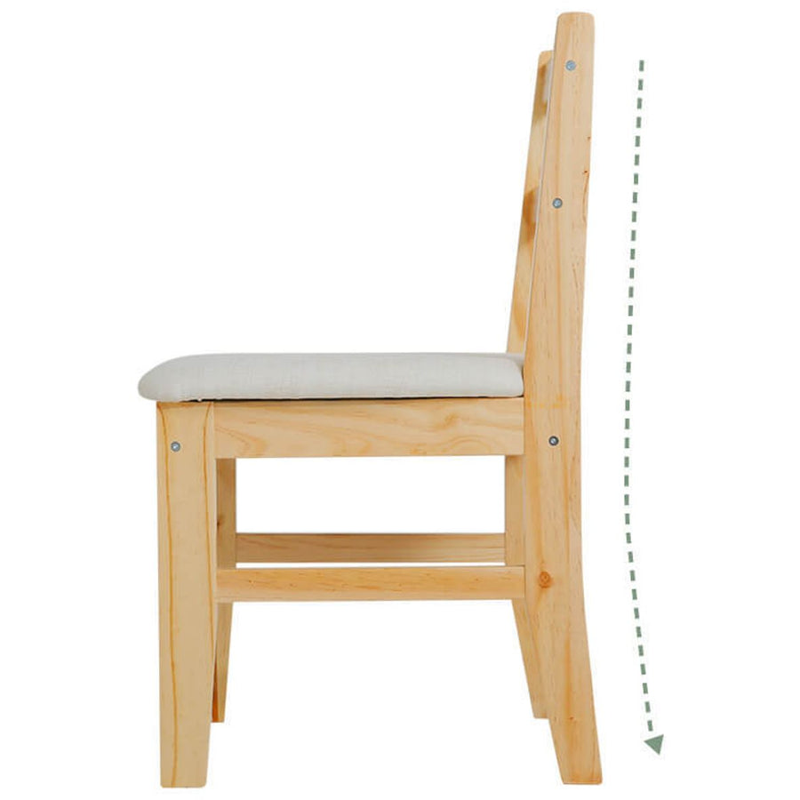 ダイニングテーブルセット 2人掛け（3点） コンパクト パイン無垢材 カフェ風