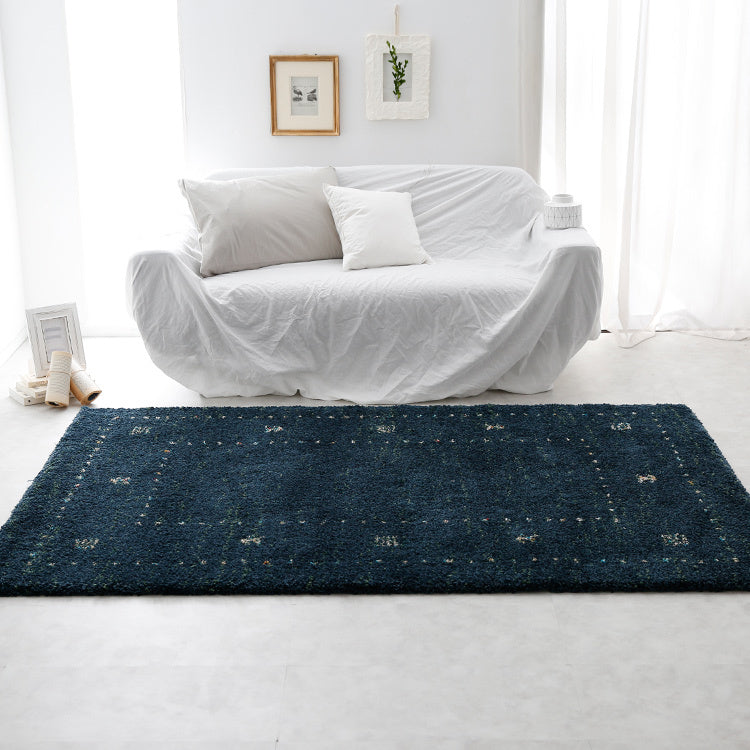 Sサイズ 長方形ラグ シャギーラグ ホットカーペット・床暖房使用可 ウィルトン織 ベルギー産