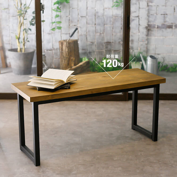 Dining bench set for 4 people (4 pieces/5 pieces) Choose from 2 types (bench/chair) Wooden veneer