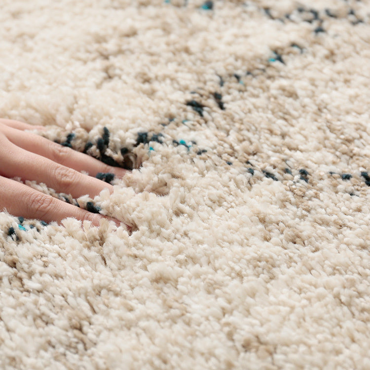 Sサイズ 長方形ラグ シャギーラグ ホットカーペット・床暖房使用可 ウィルトン織 ベルギー産