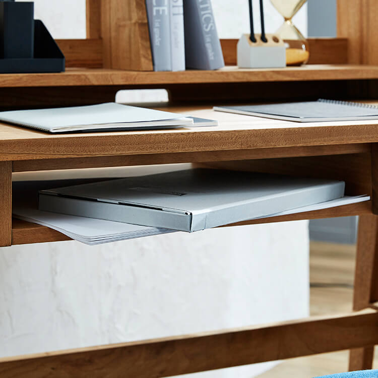 デスク 学習机 3点セット ブックスタンド 木製 日本製