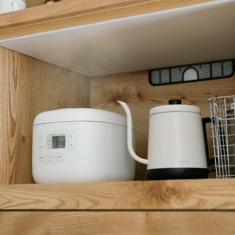 食器棚 レンジ台 スライドレール 引出し 耐震 キッチン収納 日本製