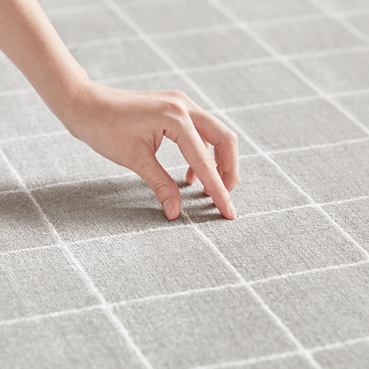 Large rectangular rug, suitable for use with heated carpets and underfloor heating, Wilton weave, made in Belgium