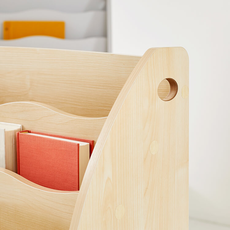 Wide-type display toy storage with casters, display rack, picture book shelf