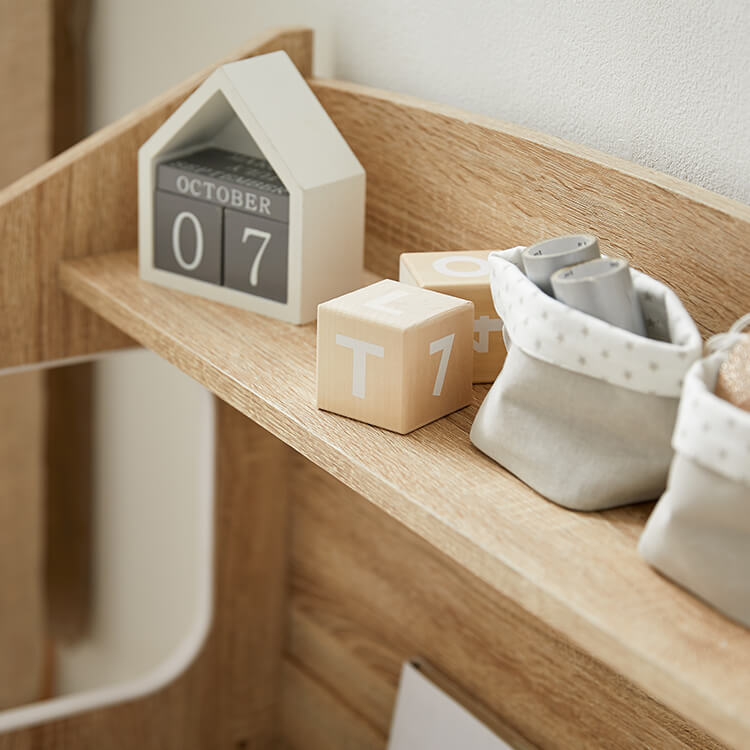 Picture book shelf Storage rack Kids desk Wooden Living room storage Kids room