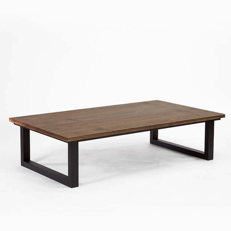 Wooden kotatsu table, low table [width 150]