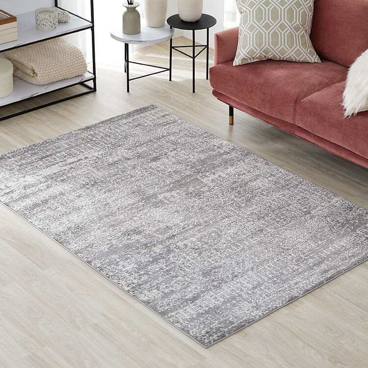 Sサイズ 長方形ラグ オールシーズン モダン ヴィンテージ [S]