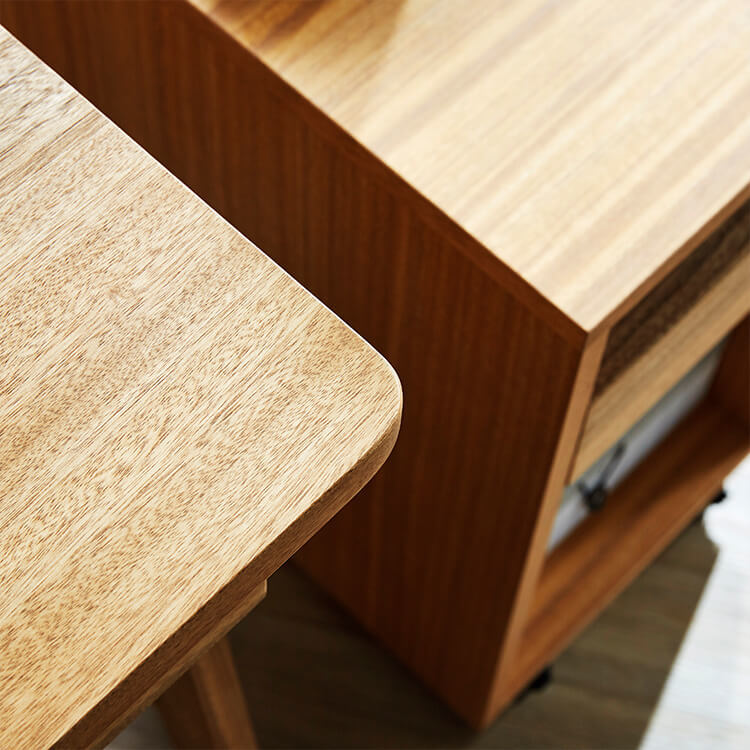 デスク 学習机 3点セット ブックスタンド 木製 日本製